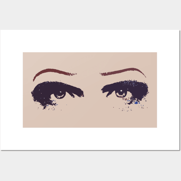 Hedwig Eyes (JCM) Wall Art by byebyesally